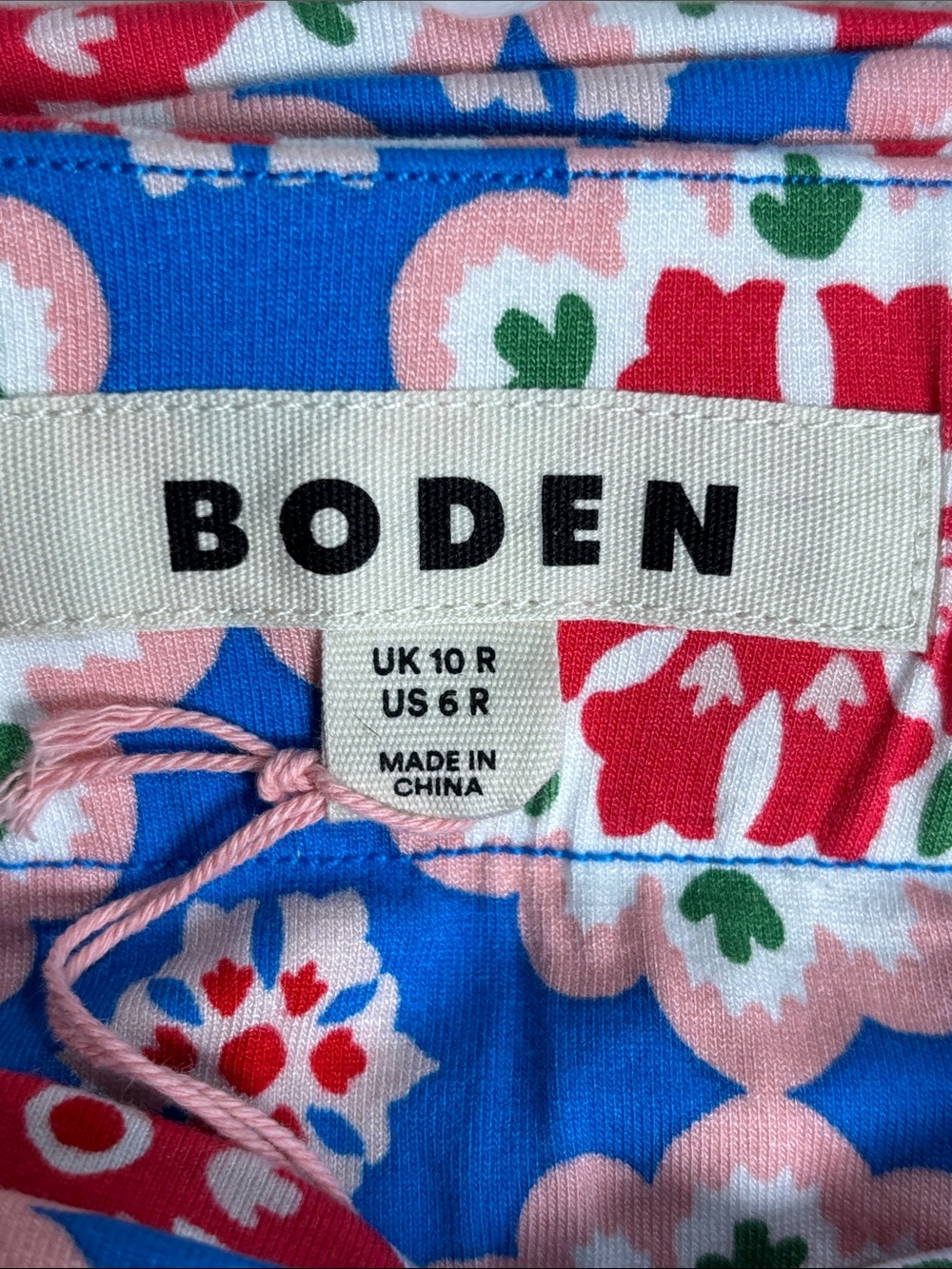 Biden Printed Blue Floral Maxi Skirt - Picture 3 of 7